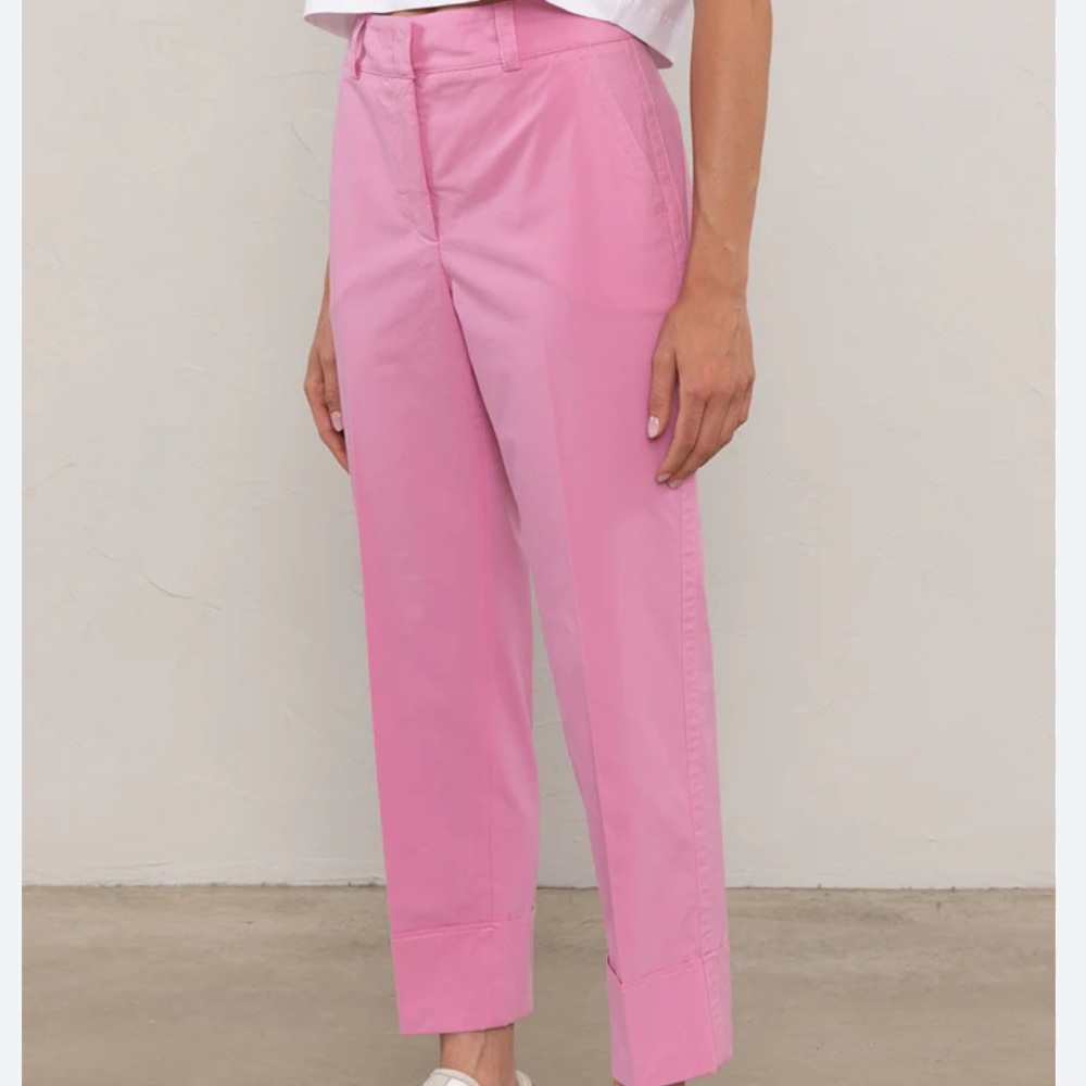 Pink mango pants